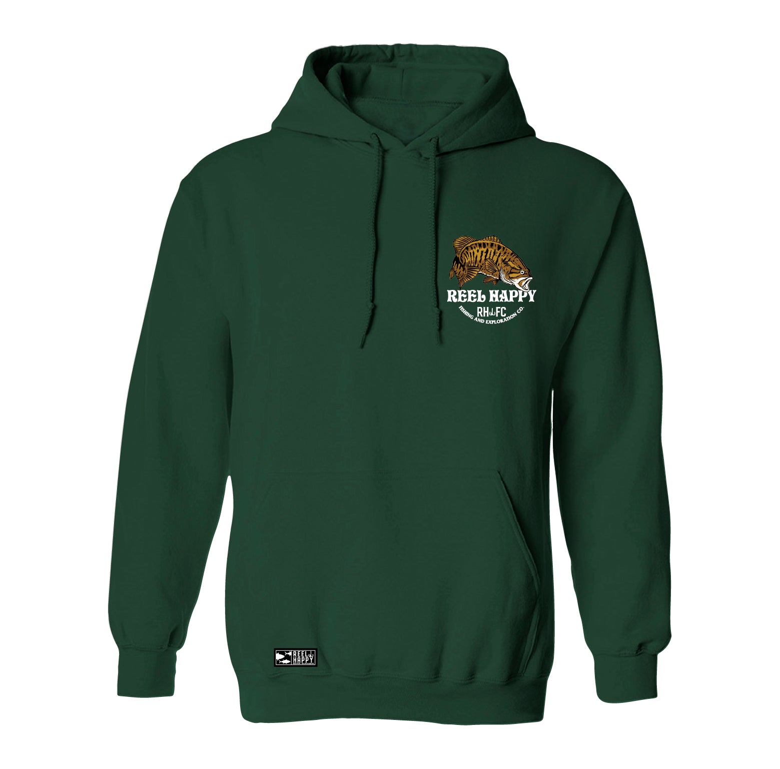 Bass Stack Hoodie - Forest Green