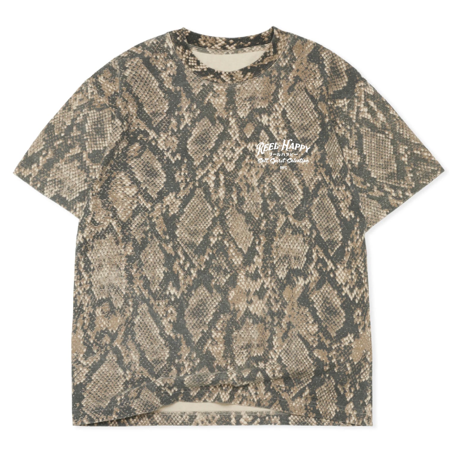 Hanten No Aru Tee - Rattlesnake Camo
