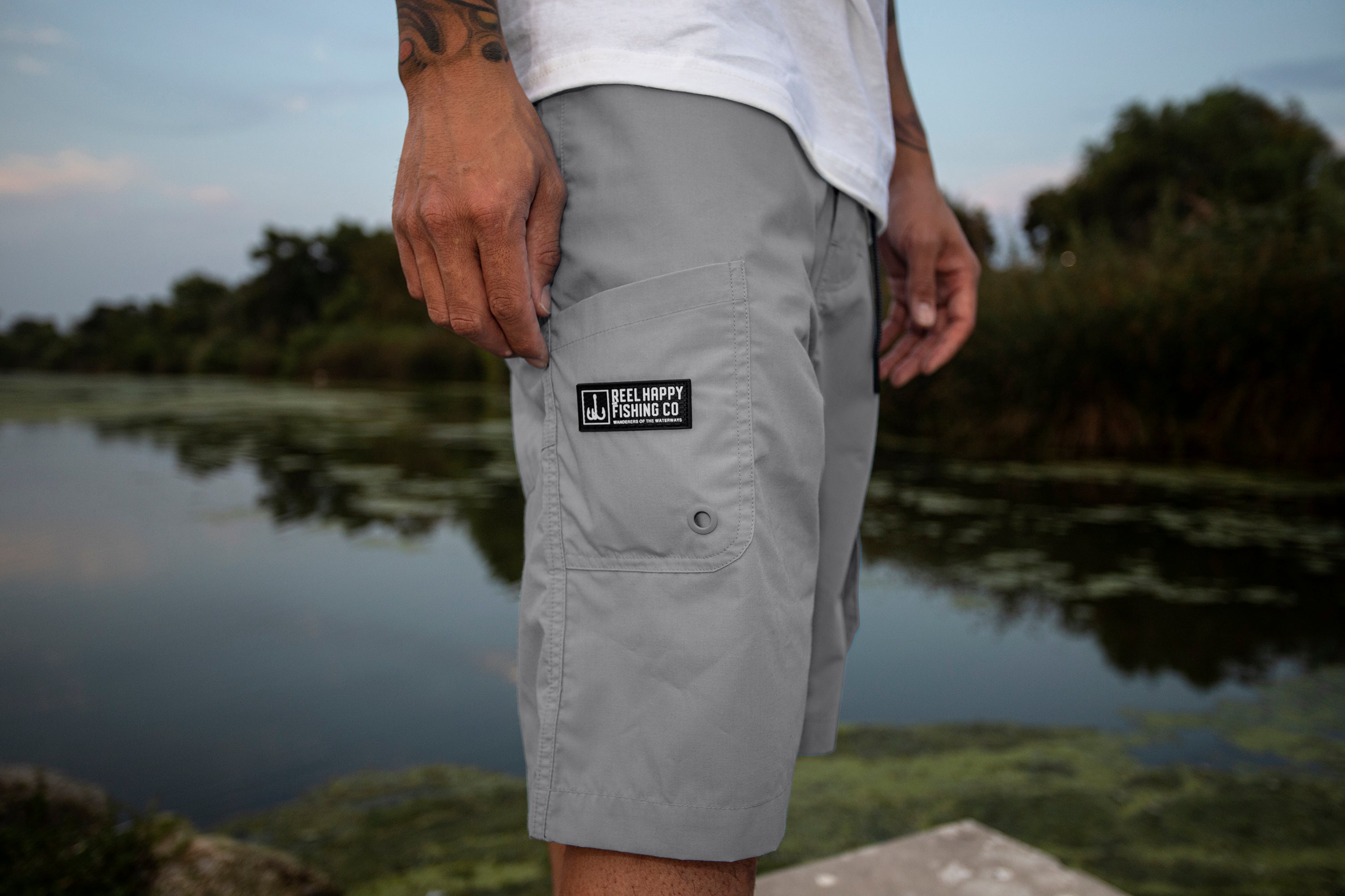 Tek-Knowledge Hybrid Short - Sharkskin - Morningyamastar